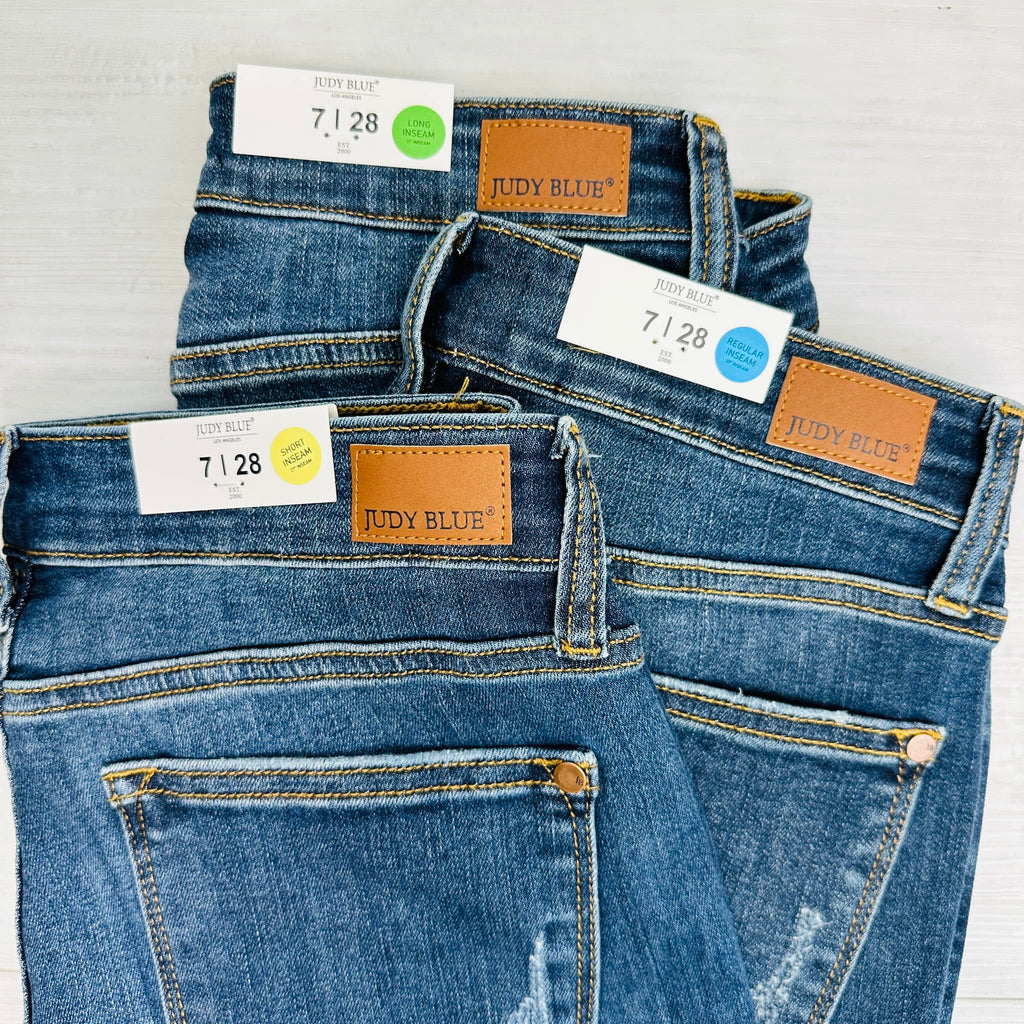Judy Blue Everyday Essential Relaxed Fit Jeans - Multiple Inseams